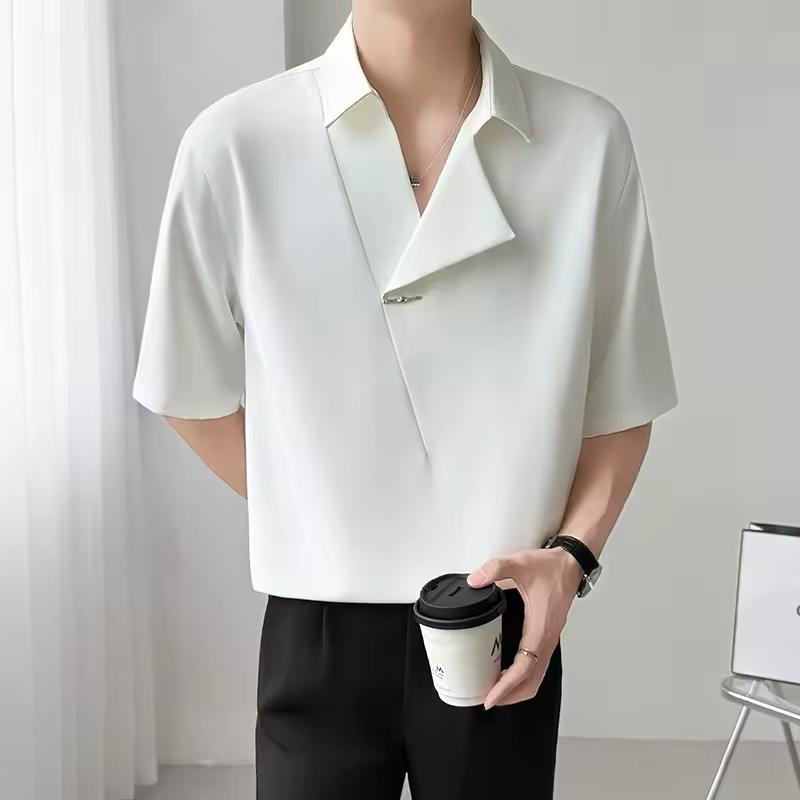 L’Ensemble Horizon : Set Hybride en Maille Giclée Gris-Bleu Structuré