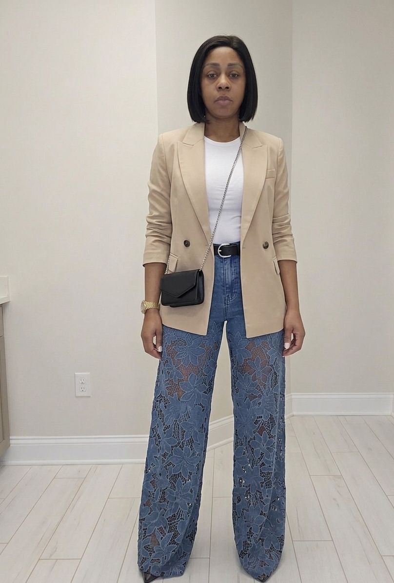 Le Jean "Alya Lace"